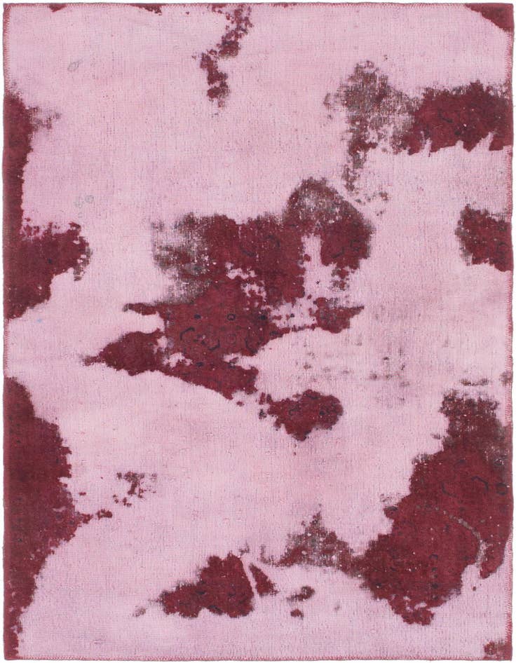 Detail image of 3' 3 x 5' 9 Hand Knotted Ultra Vintage Persian Wool Rug