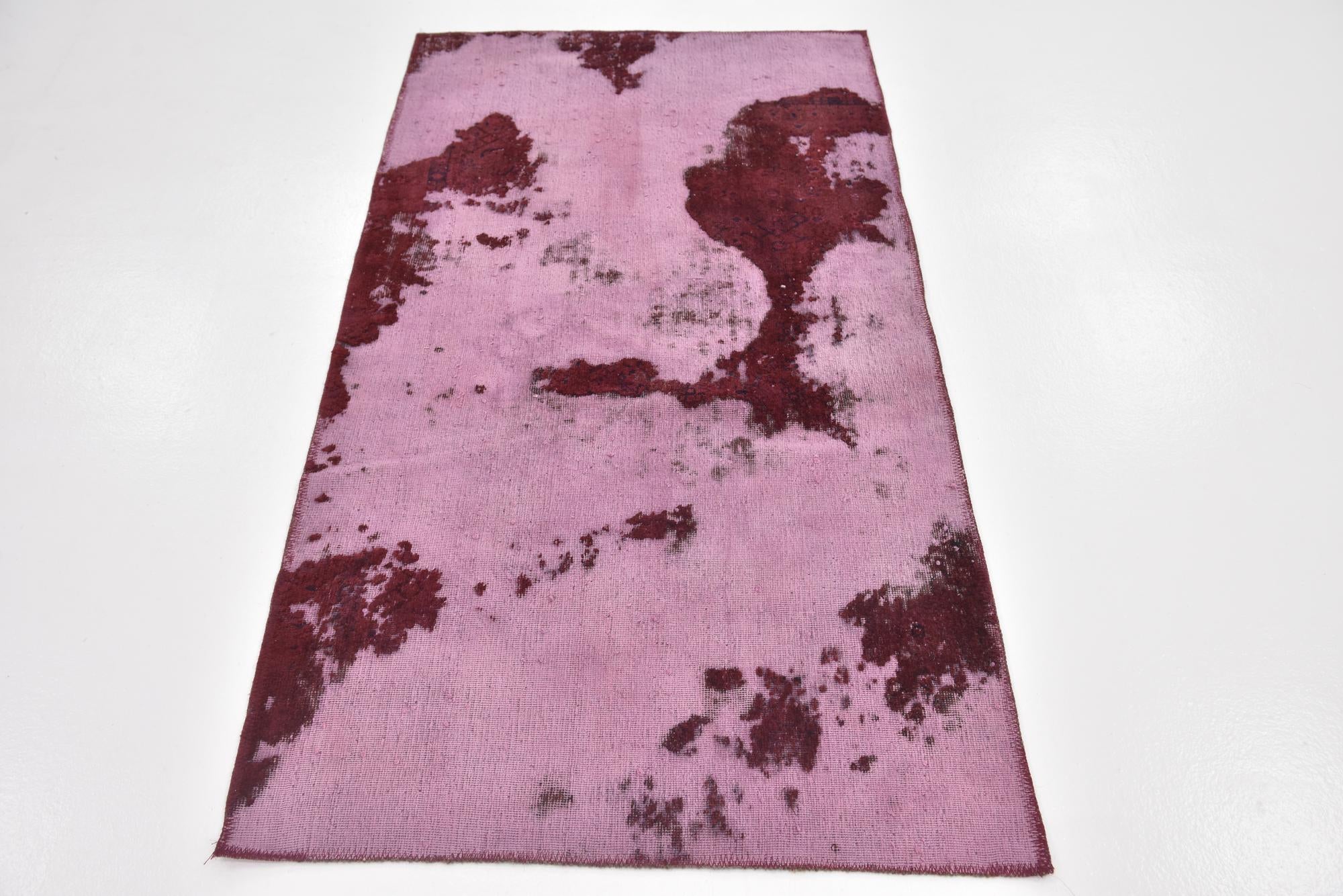 3' x 5' 4 Hand Knotted Ultra Vintage Persian Wool Rug