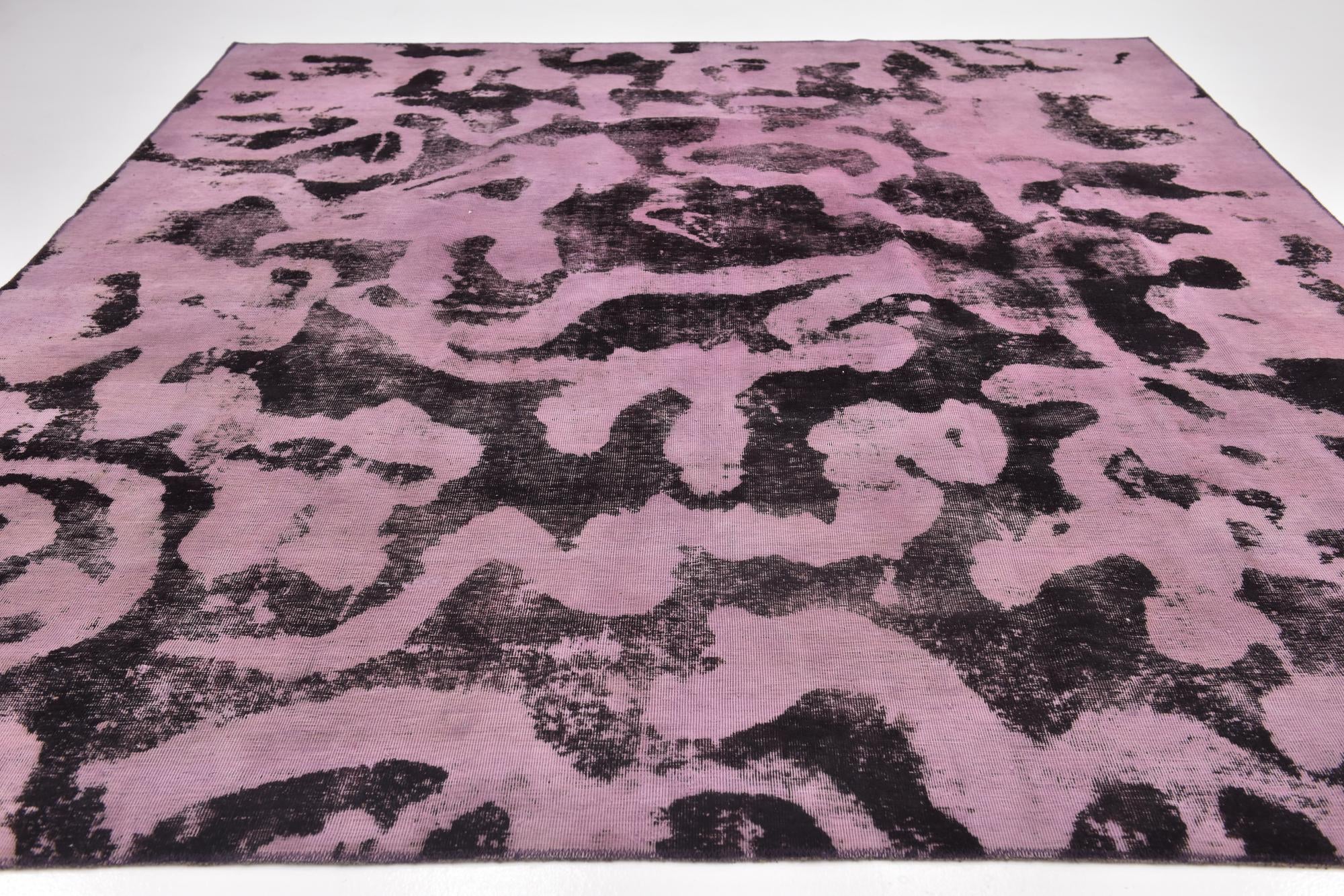 9' 6 x 11' 2 Hand Knotted Ultra Vintage Persian Wool Rug
