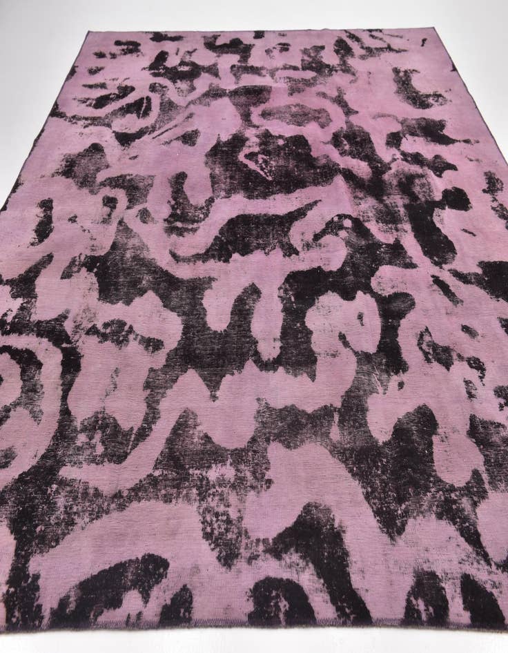 Detail image of 9' 6 x 11' 2  Hand Knotted Ultra Vintage Persian Wool Rug