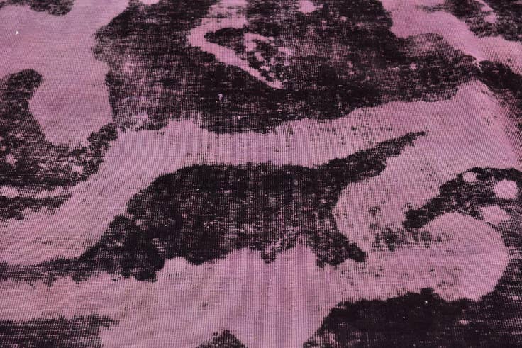 Detail image of 9' 6 x 11' 2 Hand Knotted Ultra Vintage Persian Wool Rug
