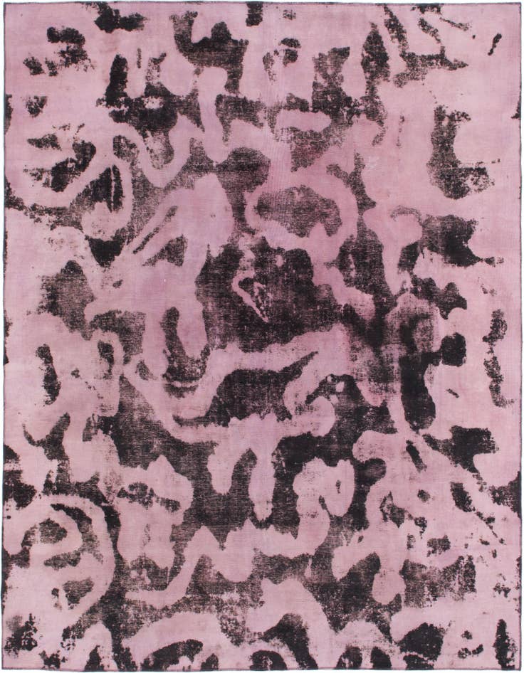 Detail image of 9' 6 x 11' 2 Hand Knotted Ultra Vintage Persian Wool Rug