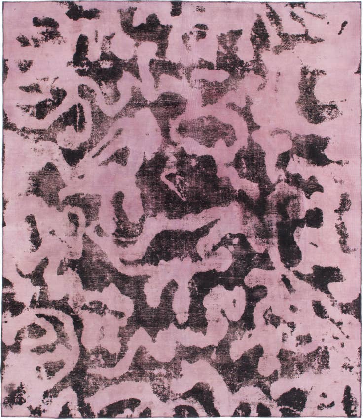 Detail image of 9' 6 x 11' 2 Hand Knotted Ultra Vintage Persian Wool Rug