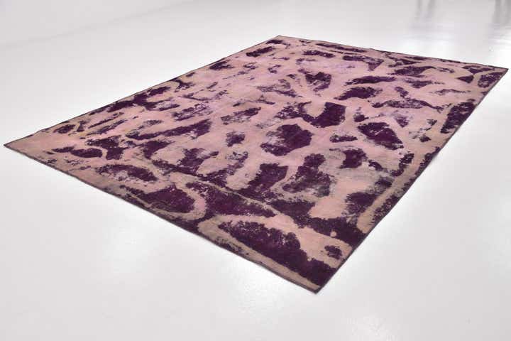8' 7 x 11' 9 Hand Knotted Ultra Vintage Persian Wool Rug
