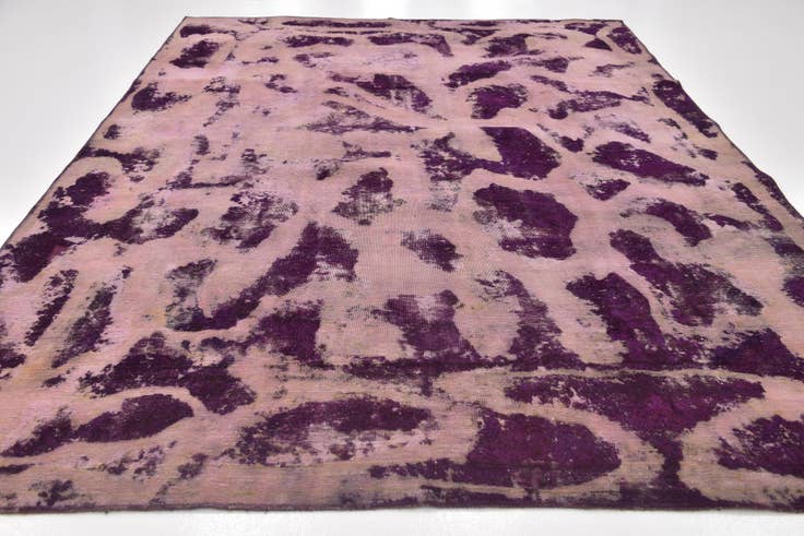 Detail image of 8' 7 x 11' 9 Hand Knotted Ultra Vintage Persian Wool Rug