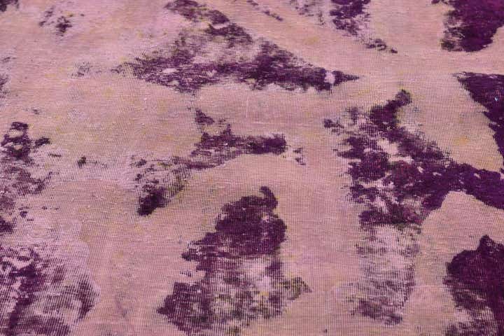 8' 7 x 11' 9 Hand Knotted Ultra Vintage Persian Wool Rug