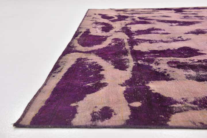 8' 7 x 11' 9 Hand Knotted Ultra Vintage Persian Wool Rug