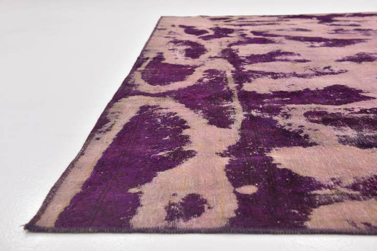 Detail image of 8' 7 x 11' 9 Hand Knotted Ultra Vintage Persian Wool Rug
