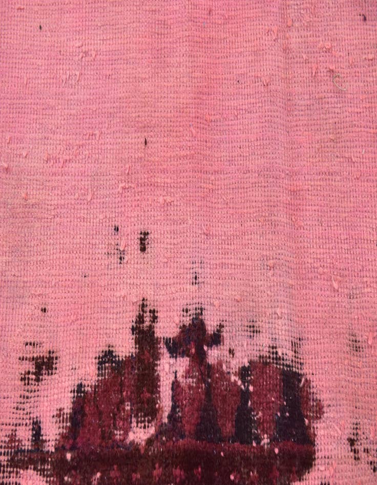 Detail image of 6' x 7' 10  Hand Knotted Ultra Vintage Persian Wool Rug