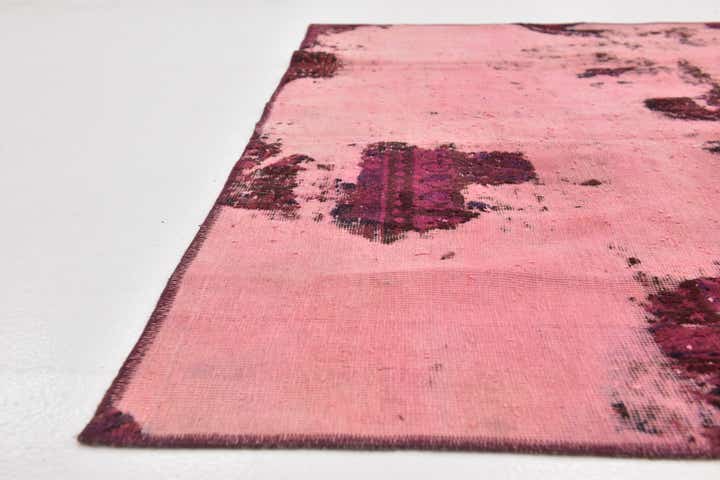 6' x 7' 10 Hand Knotted Ultra Vintage Persian Wool Rug