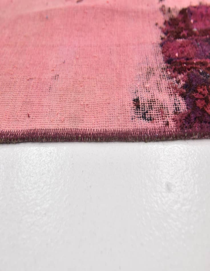 Detail image of 6' x 7' 10  Hand Knotted Ultra Vintage Persian Wool Rug