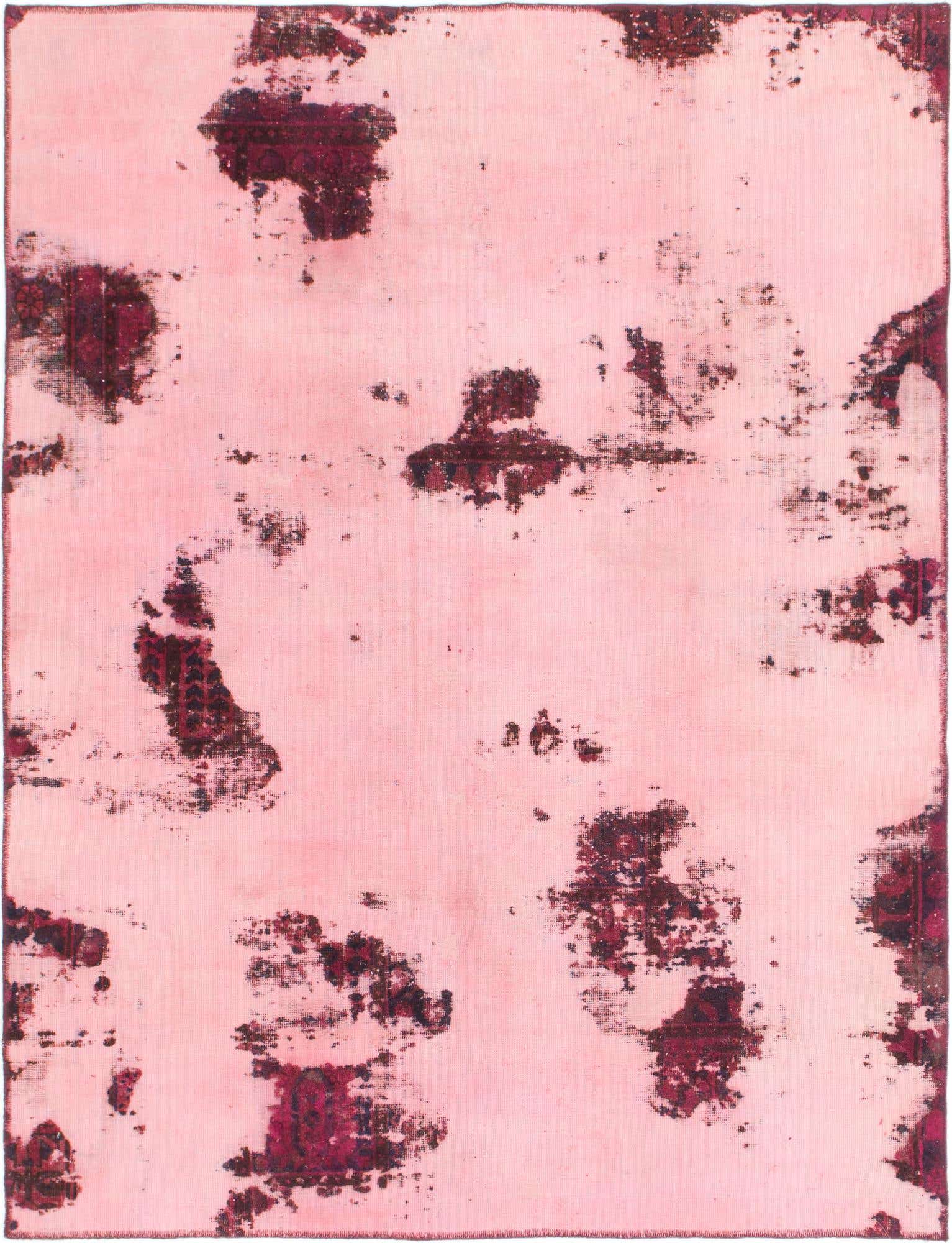 6' x 7' 10 Hand Knotted Ultra Vintage Persian Wool Rug