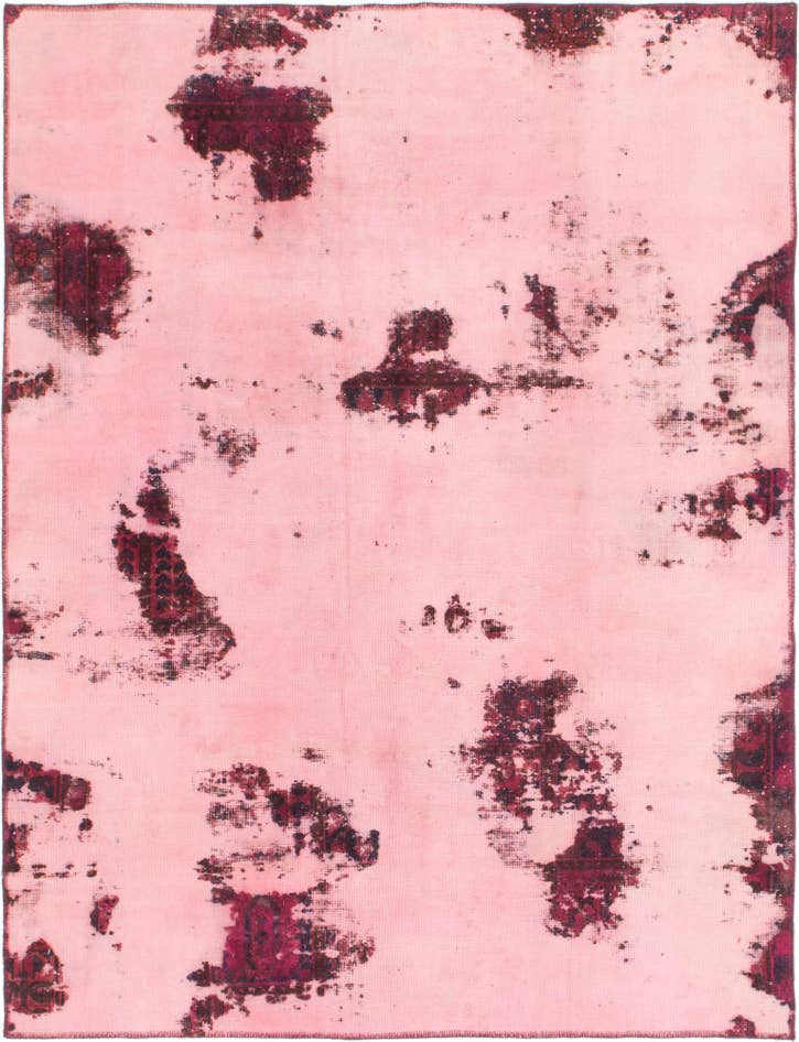 Detail image of 6' x 7' 10 Hand Knotted Ultra Vintage Persian Wool Rug