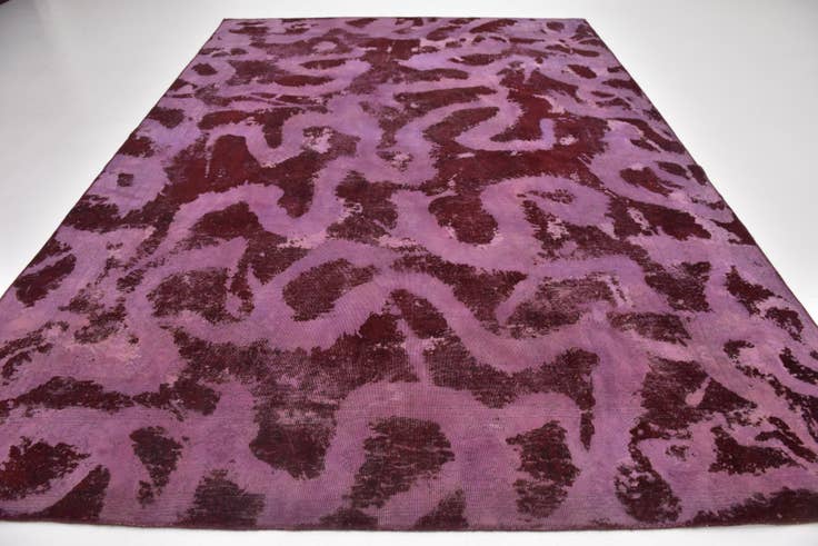 Detail image of 9' x 12' 7 Hand Knotted Ultra Vintage Persian Wool Rug