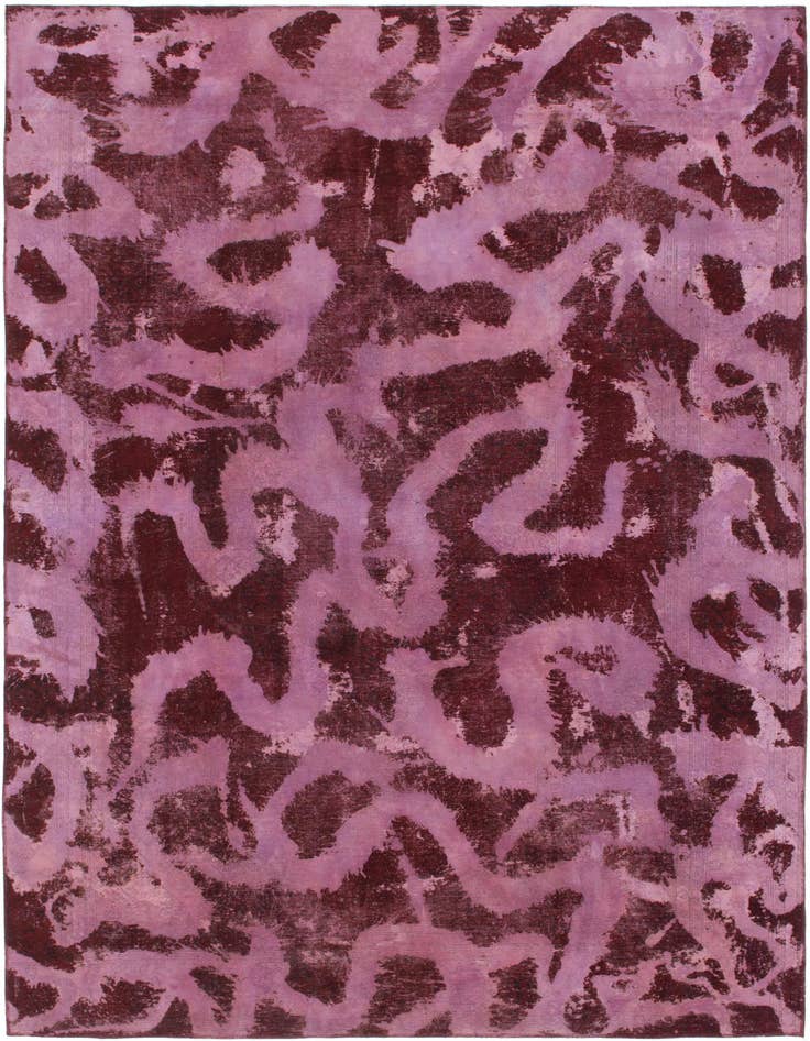 Detail image of 9' x 12' 7 Hand Knotted Ultra Vintage Persian Wool Rug