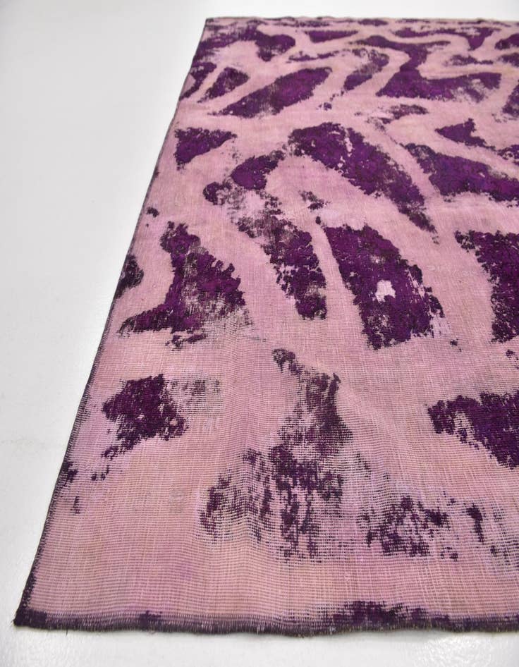 Detail image of 8' x 10' Hand Knotted Ultra Vintage Persian Wool Rug