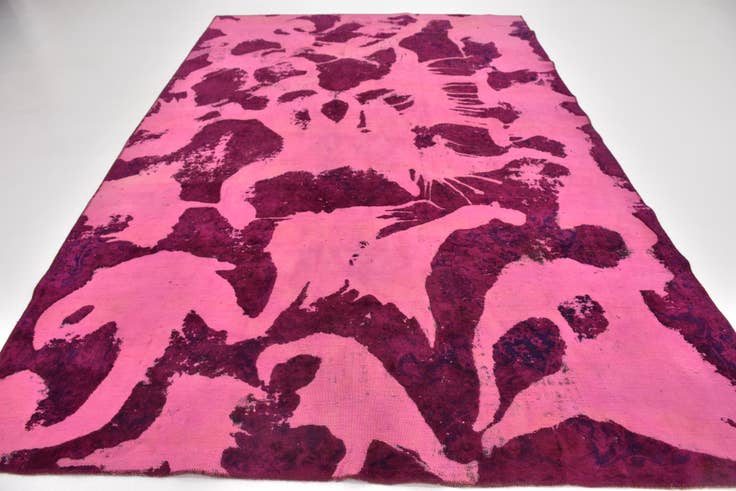 Detail image of 7' 8 x 11' 4 Hand Knotted Ultra Vintage Persian Wool Rug