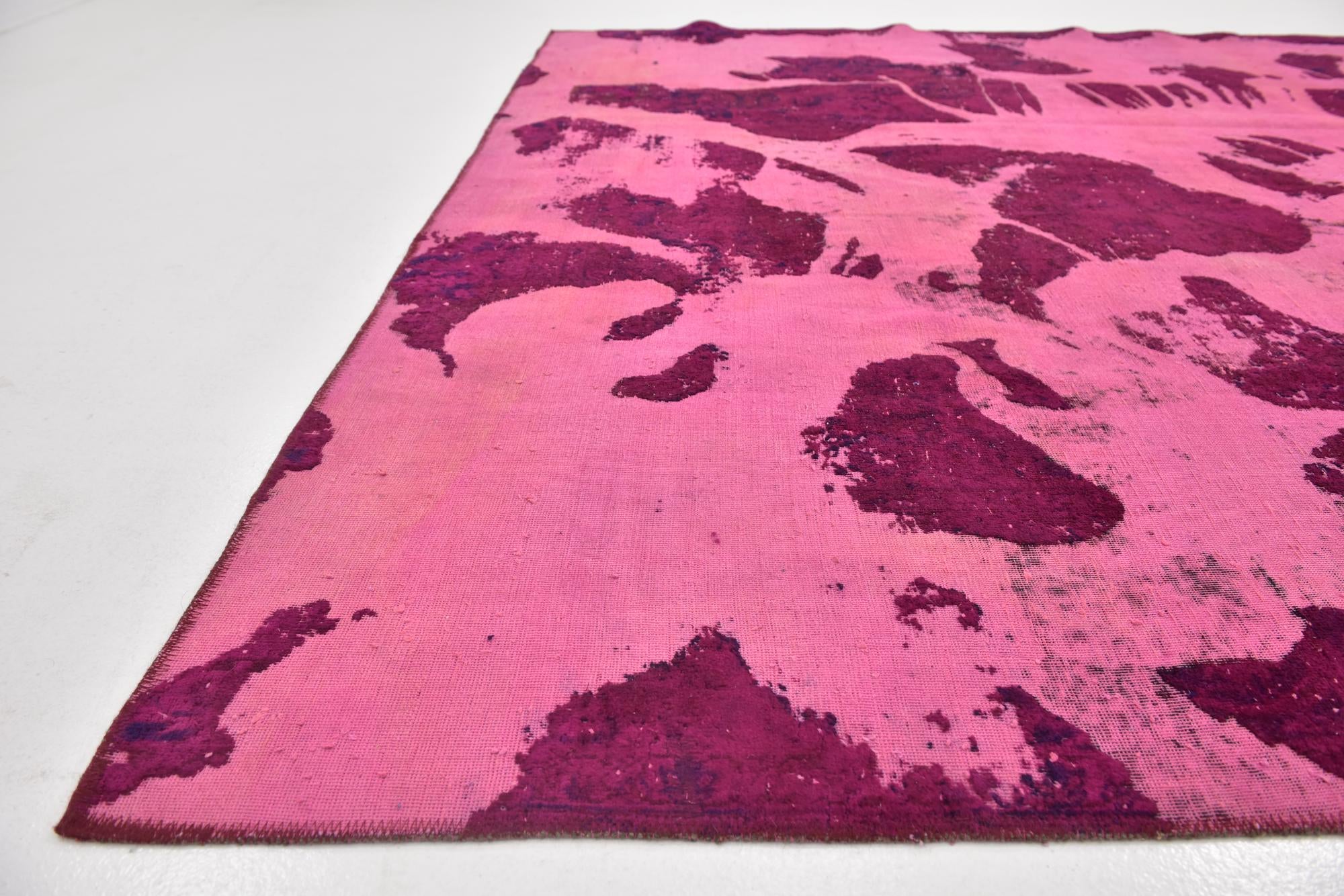 7' 8 x 11' 4 Hand Knotted Ultra Vintage Persian Wool Rug