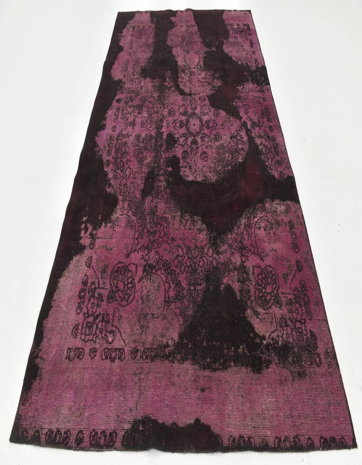 Detail image of 6' x 9' 10  Hand Knotted Ultra Vintage Persian Wool Rug