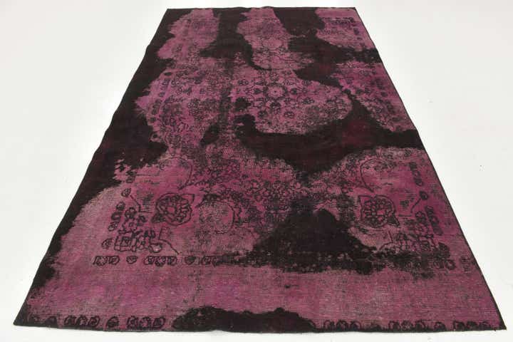 6' x 9' 10 Hand Knotted Ultra Vintage Persian Wool Rug