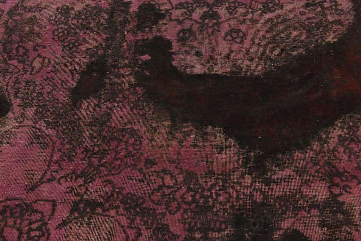 6' x 9' 10 Hand Knotted Ultra Vintage Persian Wool Rug