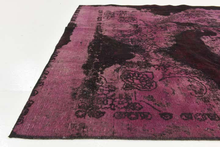 6' x 9' 10 Hand Knotted Ultra Vintage Persian Wool Rug