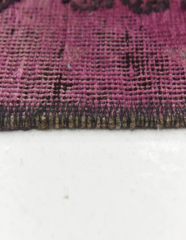 Detail image of 6' x 9' 10  Hand Knotted Ultra Vintage Persian Wool Rug