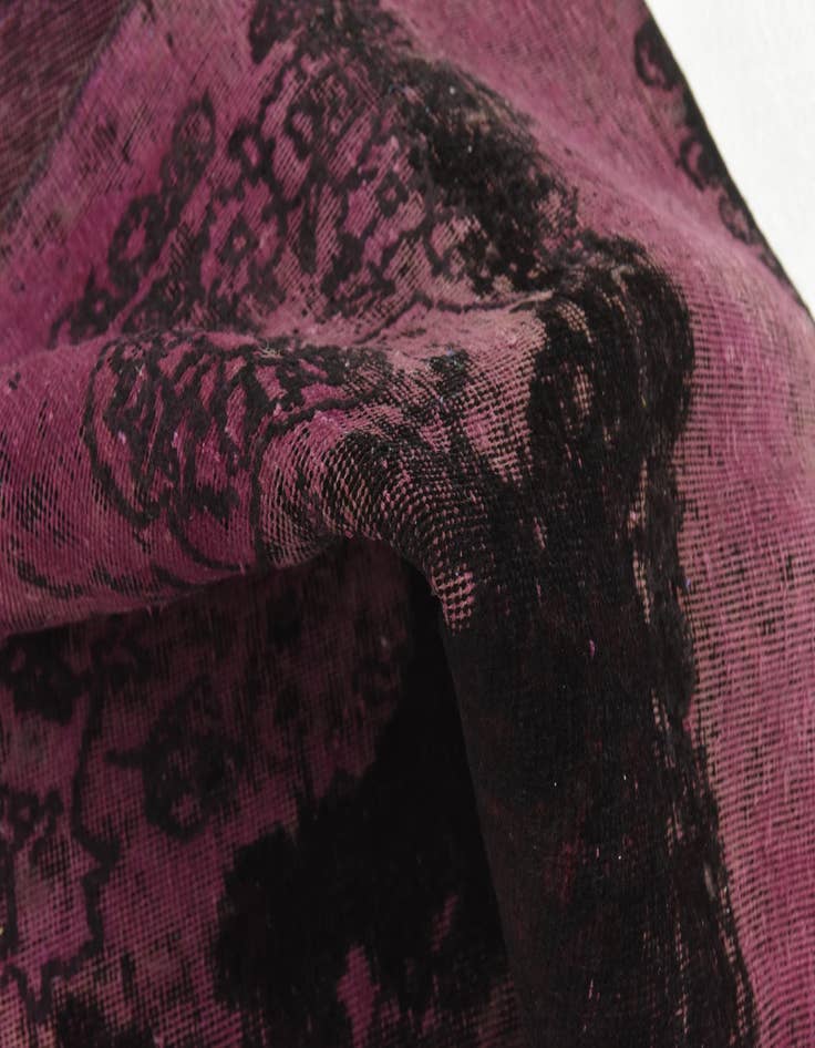 Detail image of 6' x 9' 10  Hand Knotted Ultra Vintage Persian Wool Rug