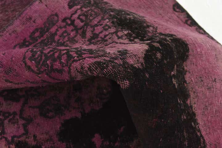 6' x 9' 10 Hand Knotted Ultra Vintage Persian Wool Rug