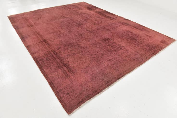 Detail image of 9' 2 x 12' Hand Knotted Ultra Vintage Persian Wool Rug