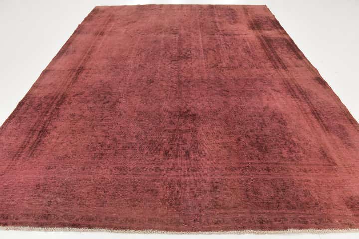 9' 2 x 12' Hand Knotted Ultra Vintage Persian Wool Rug