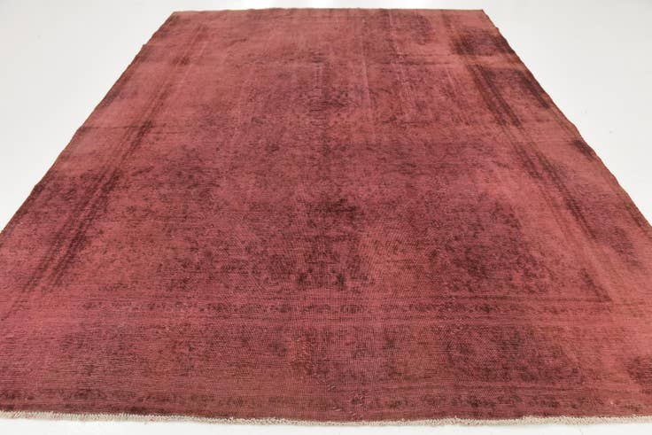 Detail image of 9' 2 x 12' Hand Knotted Ultra Vintage Persian Wool Rug