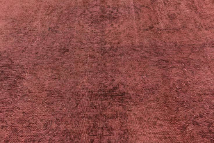 Detail image of 9' 2 x 12' Hand Knotted Ultra Vintage Persian Wool Rug