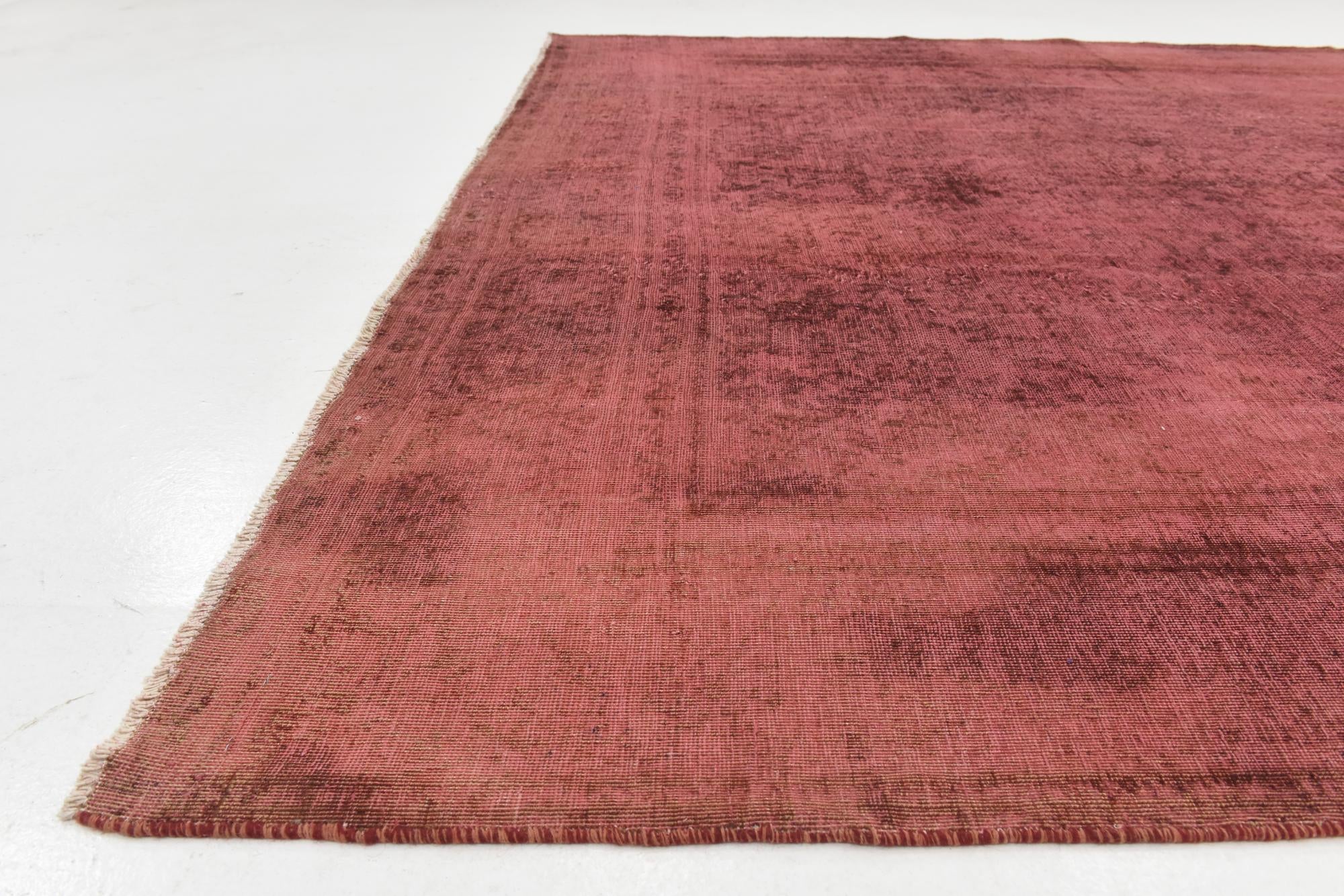 9' 2 x 12' Hand Knotted Ultra Vintage Persian Wool Rug