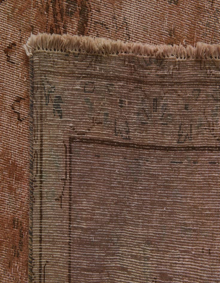 Detail image of 9' 4 x 12' 5  Hand Knotted Ultra Vintage Persian Wool Rug