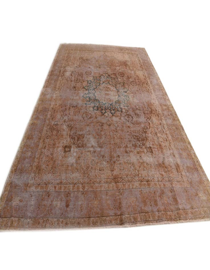 Detail image of 9' 4 x 12' 5  Hand Knotted Ultra Vintage Persian Wool Rug