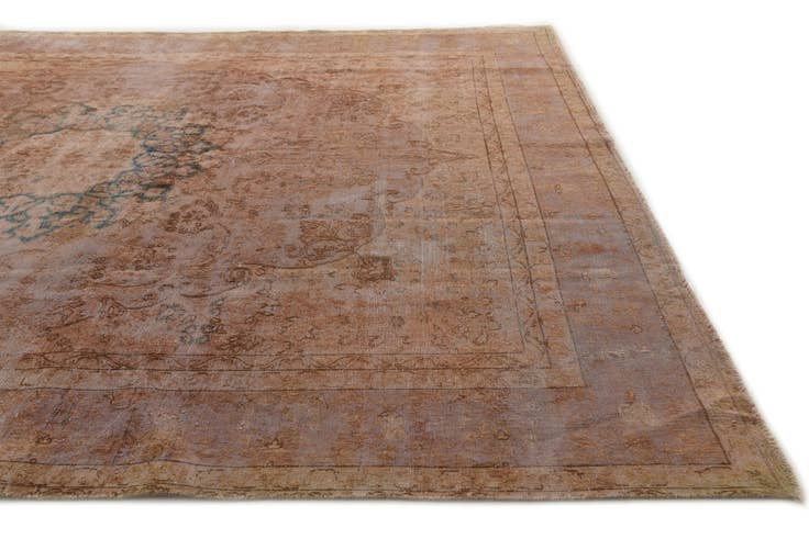 Detail image of 9' 4 x 12' 5 Hand Knotted Ultra Vintage Persian Wool Rug