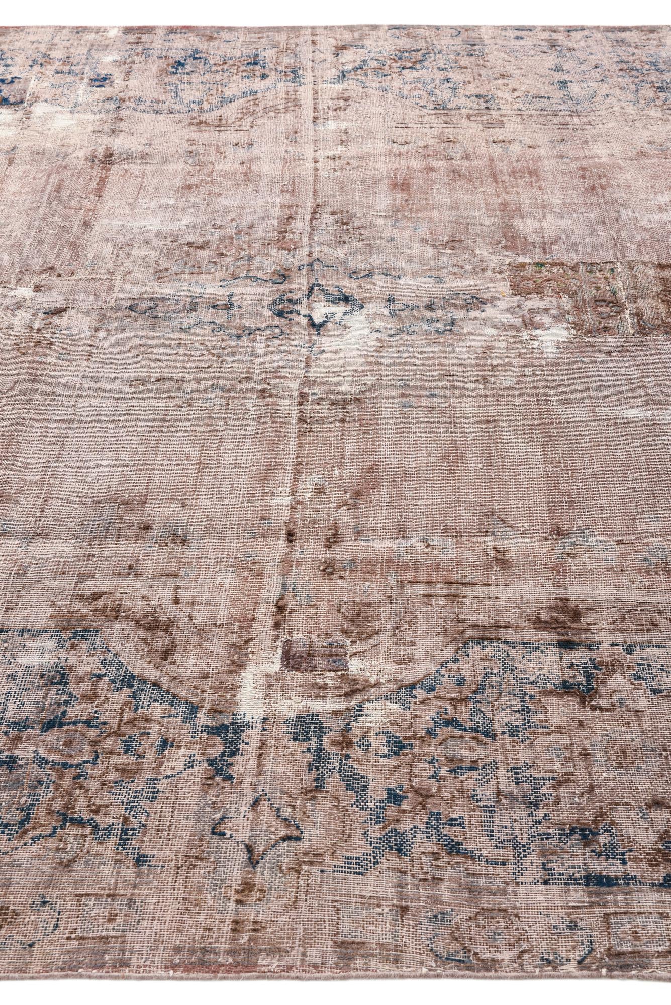 8' 2 x 11' 7 Hand Knotted Ultra Vintage Persian Wool Rug