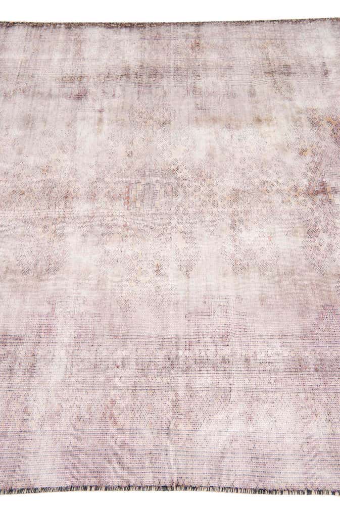 4' 8 x 8' 2 Hand Knotted Ultra Vintage Persian Wool Rug