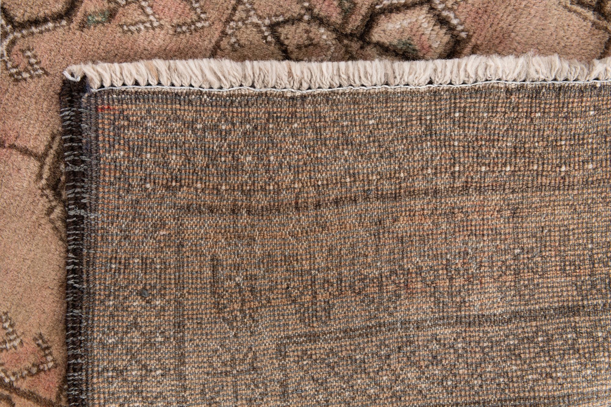 3' 7 x 6' 9 Hand Knotted Ultra Vintage Persian Wool Rug