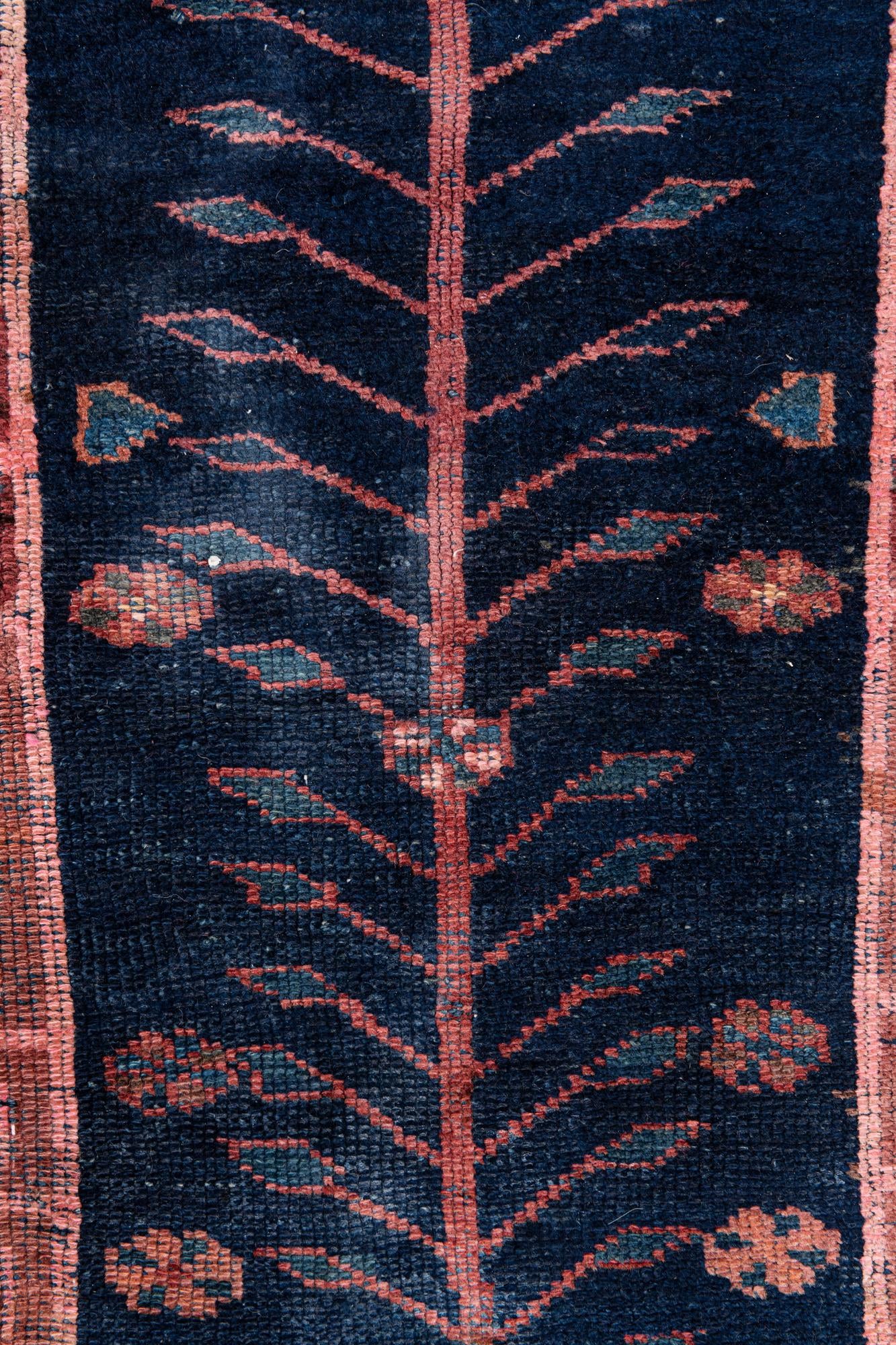4' 6 x 7' 10 Hand Knotted Ultra Vintage Persian Wool Rug
