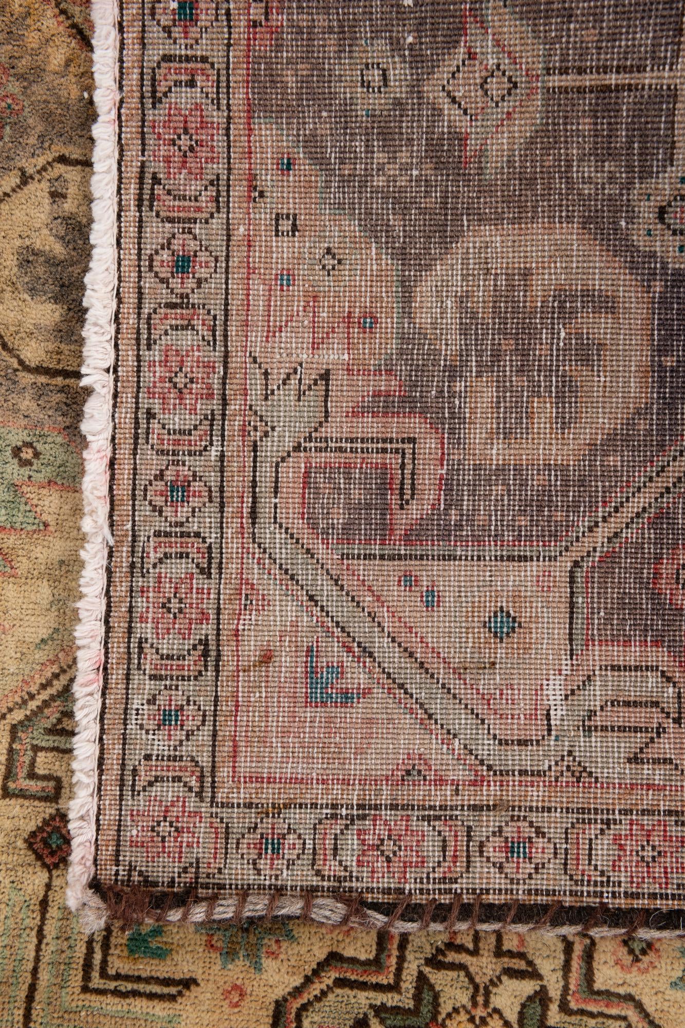 3' 6 x 5' 5 Hand Knotted Ultra Vintage Persian Wool Rug