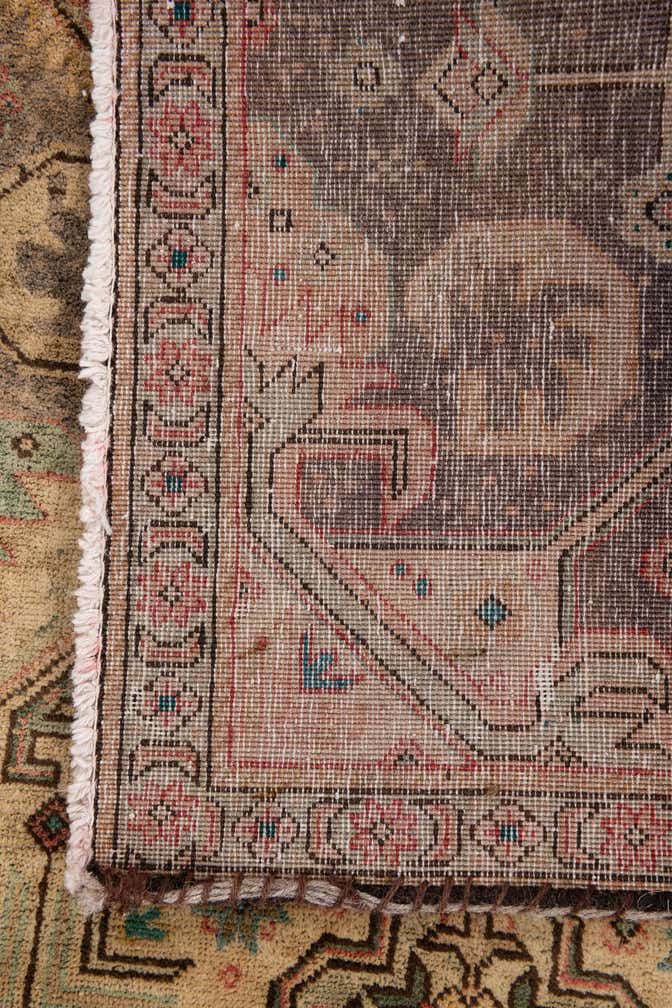 3' 6 x 5' 5 Hand Knotted Ultra Vintage Persian Wool Rug