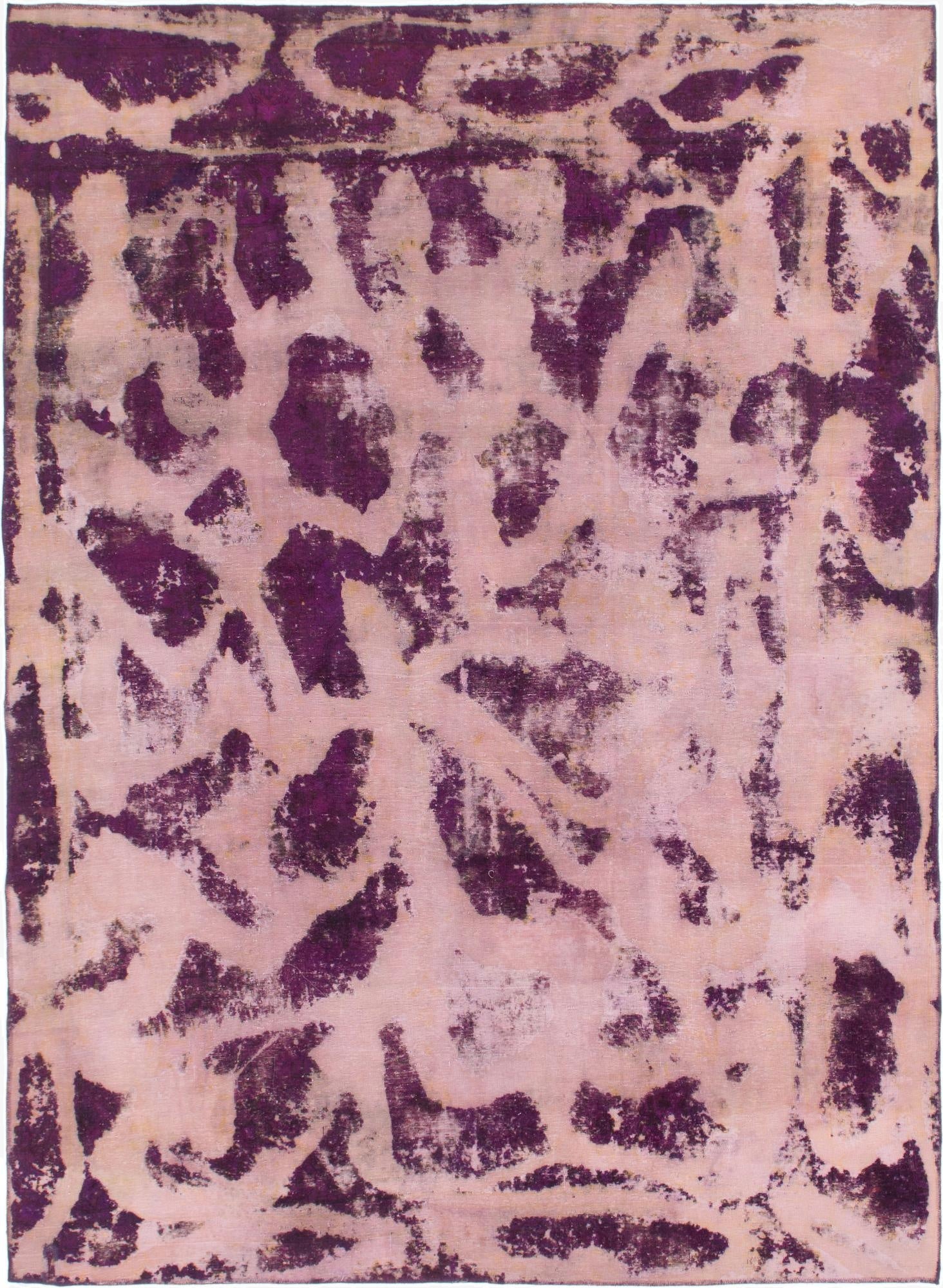 8' 7 x 11' 9  Hand Knotted Ultra Vintage Persian Wool Rug