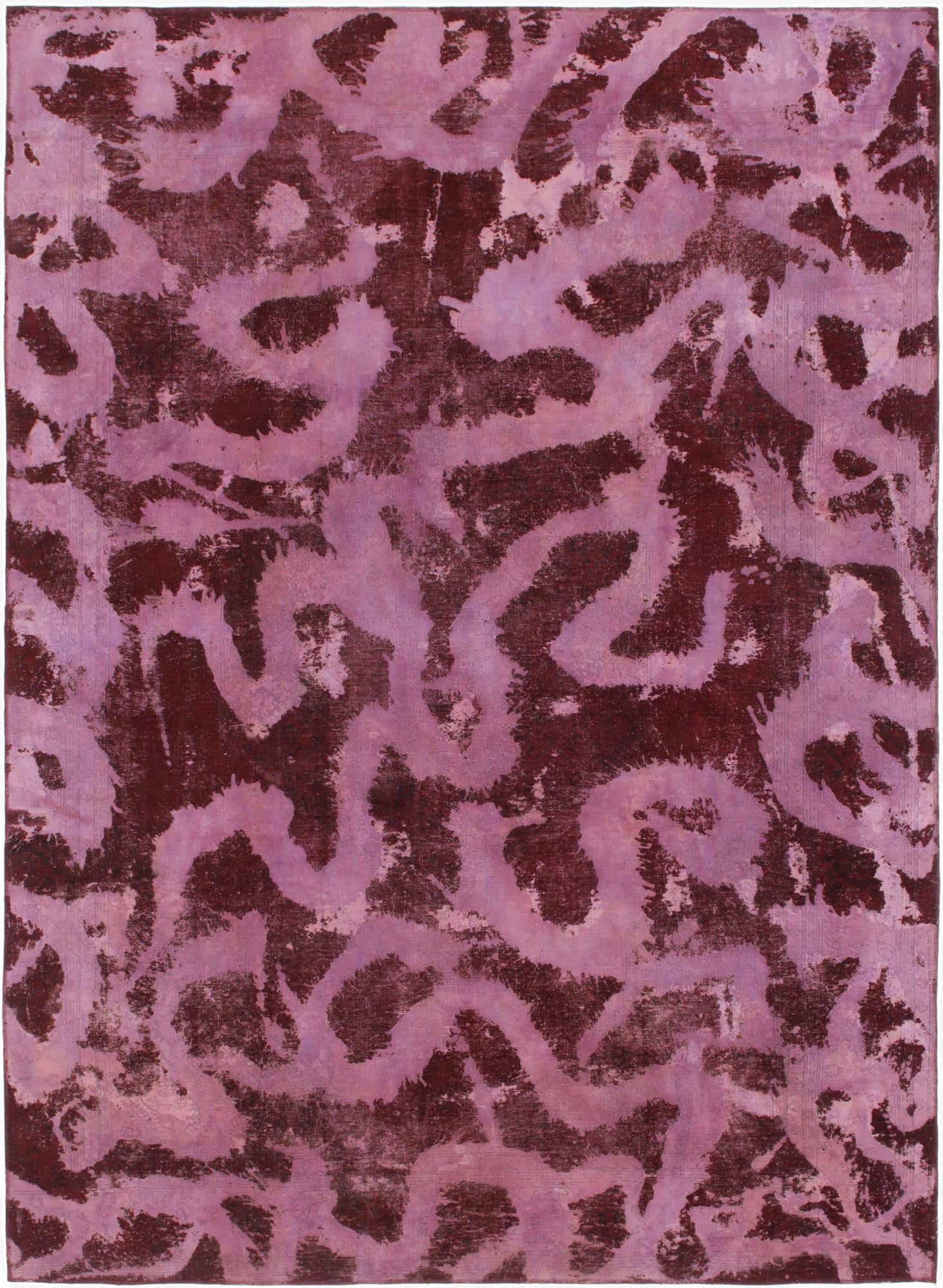 9' x 12' 7  Hand Knotted Ultra Vintage Persian Wool Rug