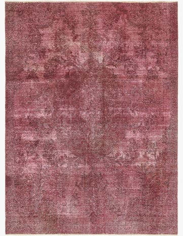 7' 5 x 10' 3 Hand Knotted Ultra Vintage Persian Wool Rug