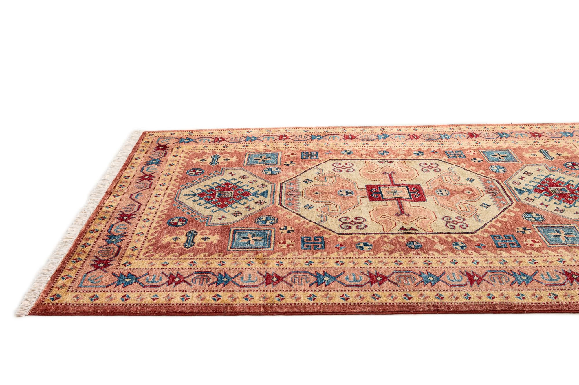 5' 1 x 7' 1 Hand Knotted Ziegler Wool Rug