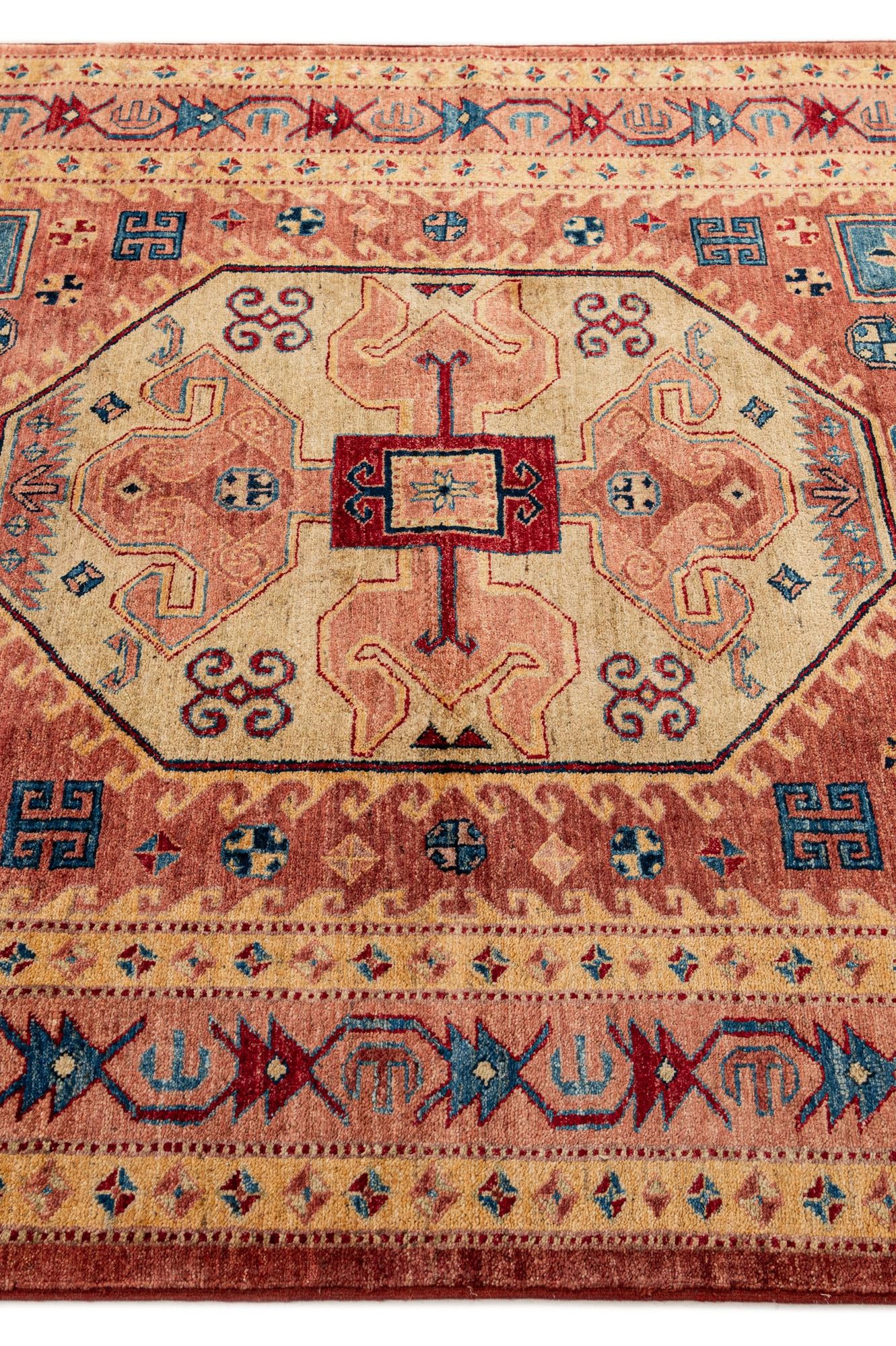 5' 1 x 7' 1 Hand Knotted Ziegler Wool Rug