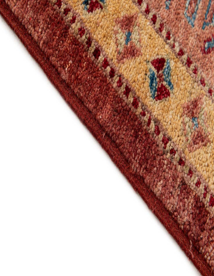 Detail image of 5' 1 x 7' 1  Hand Knotted Ziegler Wool Rug