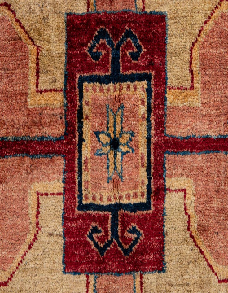 Detail image of 5' 1 x 7' 1  Hand Knotted Ziegler Wool Rug
